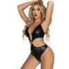 Kadın Babydoll Fantezi Harness Erotik Kıyafet 2058 Siyah