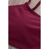 Angelsin Şık Bikini Takım Bordo Ms4254