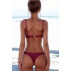 Angelsin Şık Bikini Takım Bordo Ms4254