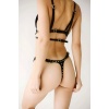 Seksi Deri Göğüs Ve Külot Harness - Brf849