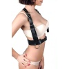 Halka Detaylı Şık Deri Harness, Seksi Harness Kemer - Brf986