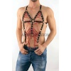 Lastik Erkek Harness - Özel Üretim Erkek Harness - Seksi Lastik Erkek Harness - Brfm64