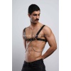 Erkek Gömlek Kemeri, Zincirli Göğüs Harness, Partywear, Clubwear - Brfm109