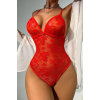 Beruflic Kırmızı Dantel Özel Tasarım Babydoll 66081