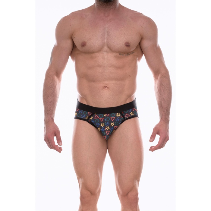 Beruflic Erkek Desenli Jockstrap Çamaşır