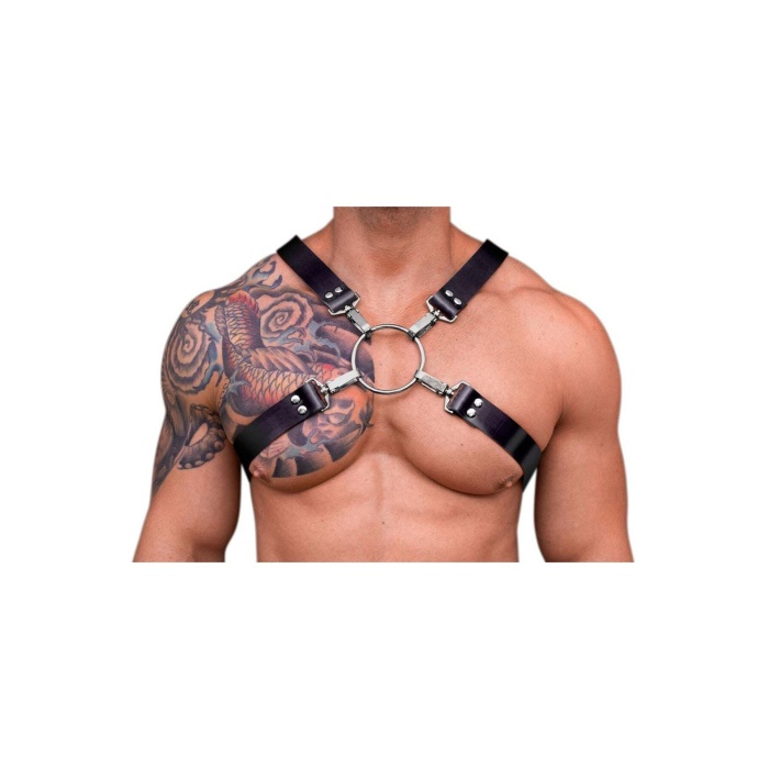 Erkek X Göğüs Harness, Erkek Gömlek Kemeri, Erkek T-shirt Kemeri - Brfm178