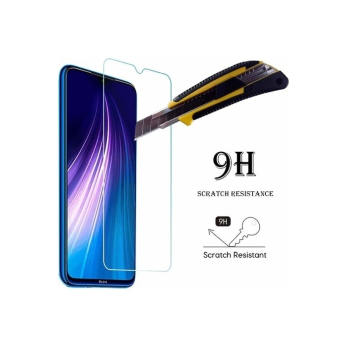 Xiaomi Redmi Note 8 Uyumlu Premium Ekran Koruyucu 9h Sert Temperli Kırılmaz Cam Koruma Şeffaf