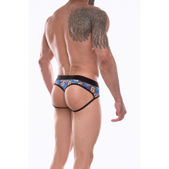 Beruflic Erkek Desenli Jockstrap Çamaşır