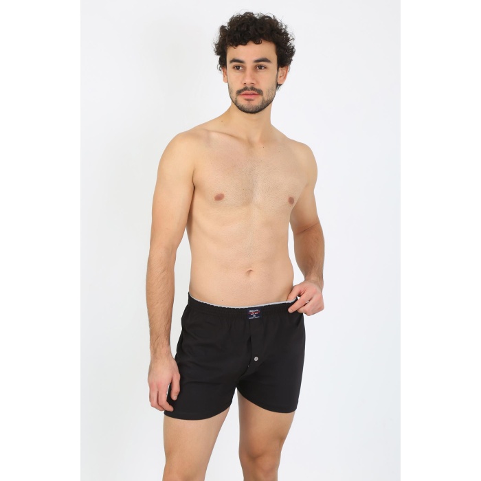 Beruflic Erkek Penye Boxer Siyah 40091