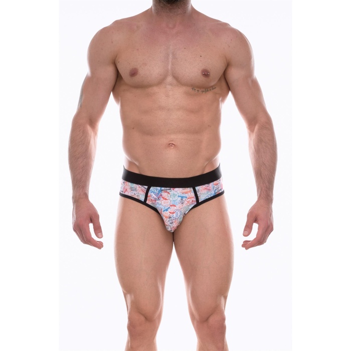 Beruflic Erkek Desenli Jockstrap Çamaşır