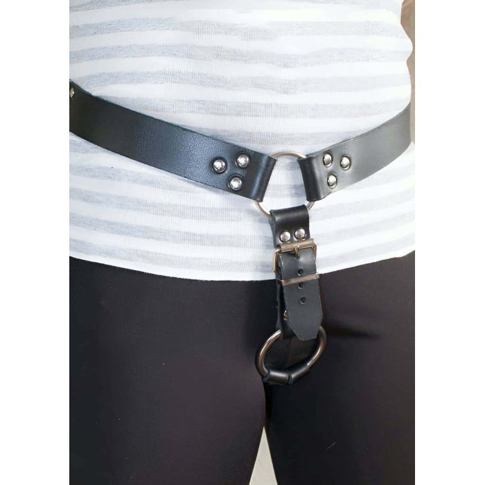 Erkek Özel Bölge Deri Harness - Brfm25