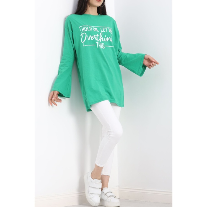 Baskılı Oversize Suprem Tunik Benetton