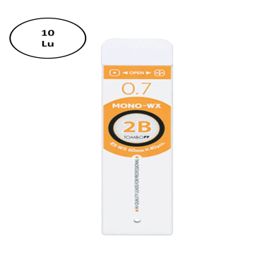 Tombow MONO-WX Profesyonel Uç 0.7mm 40lı Tüp 2B