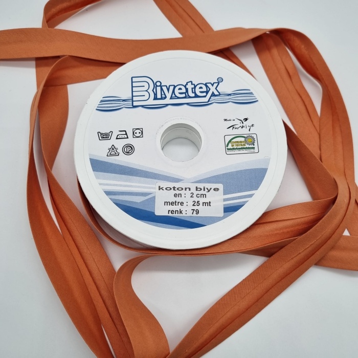 079 No 2 Cm - Biyetex Koton Biye - 25 Metre