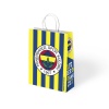 Fenerbahçe Büküm Saplı Kraft Çanta 18x24cm