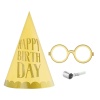 Makaron Renkler Happy Birthday Kotyon Set