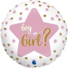 Boy Or Girl Star Grabo Folyo Balon 18