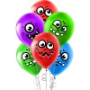 Monster Baskılı Karışık Renk Balon  11