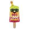 Cool Birthday Popsicle Grabo Folyo Balon 45