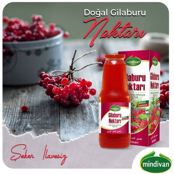 Mindivan Gilaburu Nektarı 1 Litre