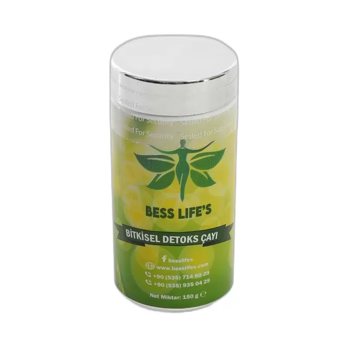 Bess Lifes Yeşil Elma Aromalı Bitkisel Zayıflama Destekleyici Detoks Çayı 150 gr