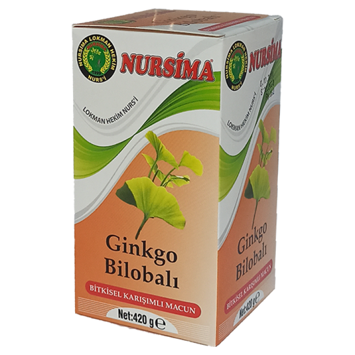 Nursima Ginko Bilobalı Bitkisel Karışımlı Macun 420 gr