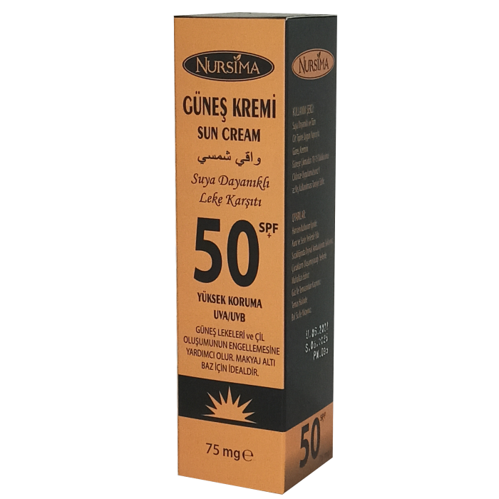 Nursima Güneş Kremi 75 mg