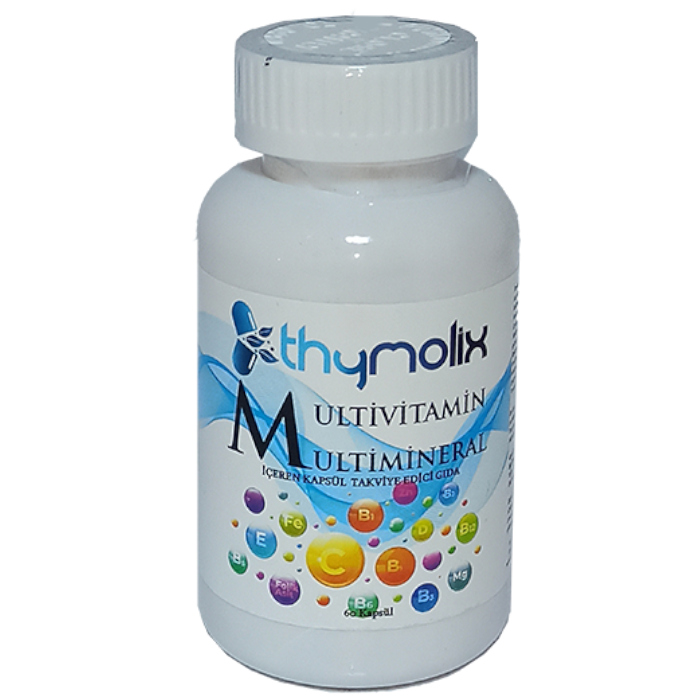 Thymolix Multivitamin Kapsül (60 Kapsül)