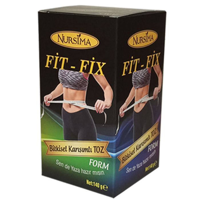 Nursima Fit - Fix Bitkisel Karışımlı Toz 140 gr