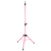 Kuaför Eğitim Mankeni İçin Metal Tripod - Pembe + Taşıma Çantası