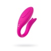 A-Toys by TOYFA Dolphy Çiftler İçin Vibratör, Silikon, Pembe, 9,6 cm