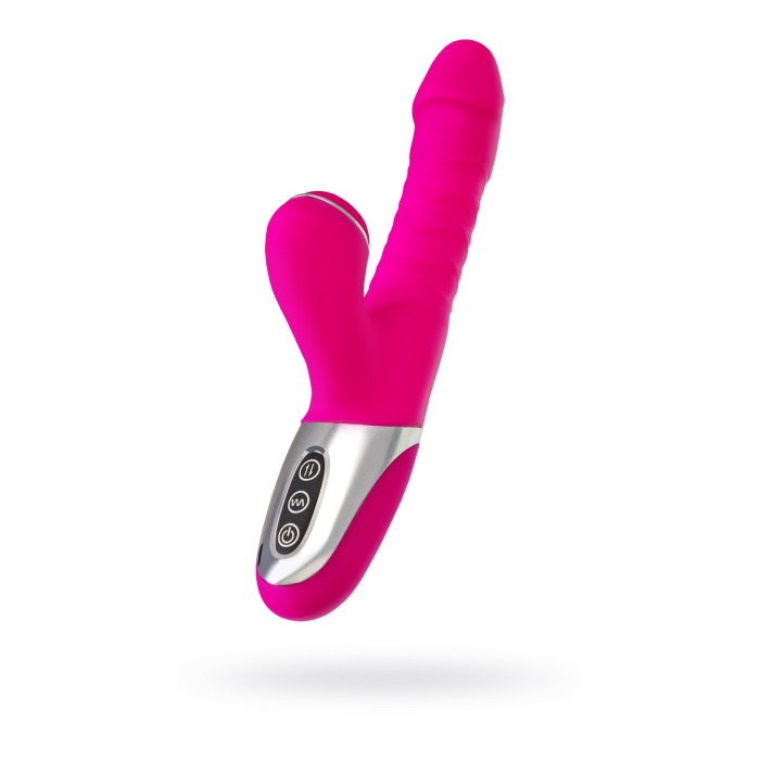 JOS TO-FROLLY Vakum Dalgası Vibratörü, Silikon, Pembe, 21,5 cm