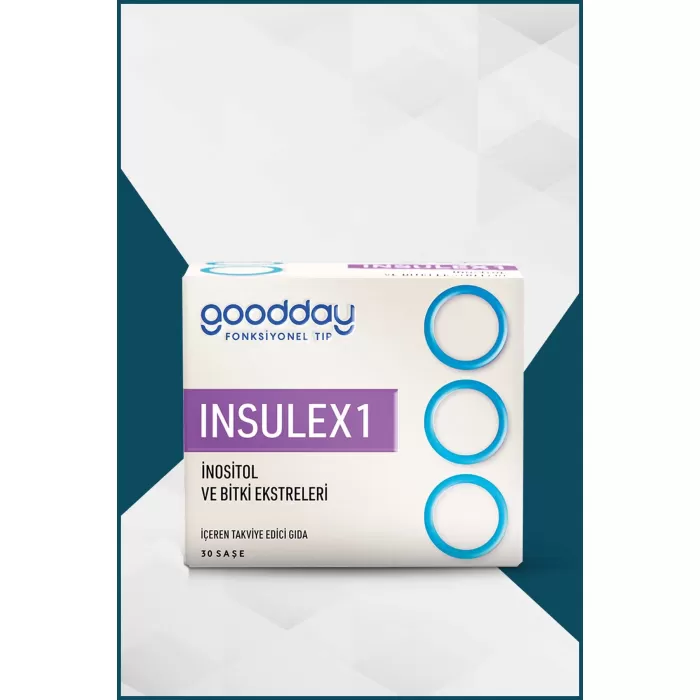 GOODDAY İNSULEX 1 30 SAŞE TAKVİYE EDİCİ GIDA