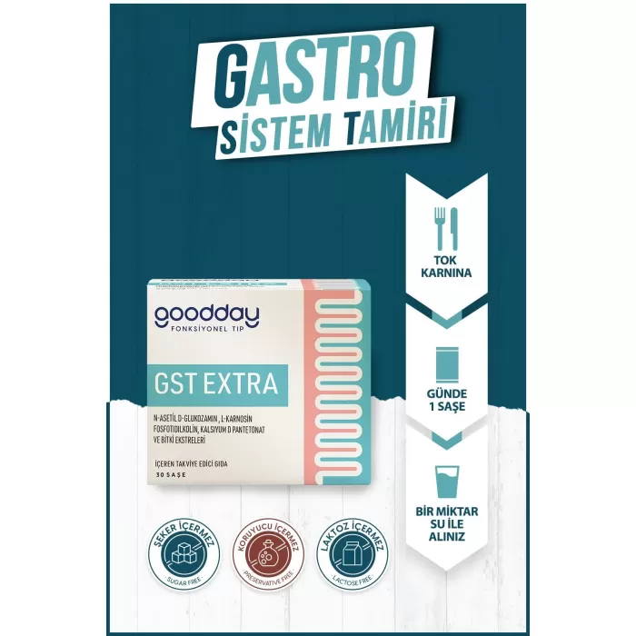 GOODDAY GST- EXTRA 30 SAŞE TAKVİYE EDİCİ GIDA