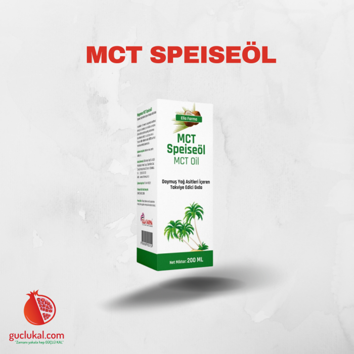 MCT Spesiöl 200 ml (Cam Şişede) MCT Oil