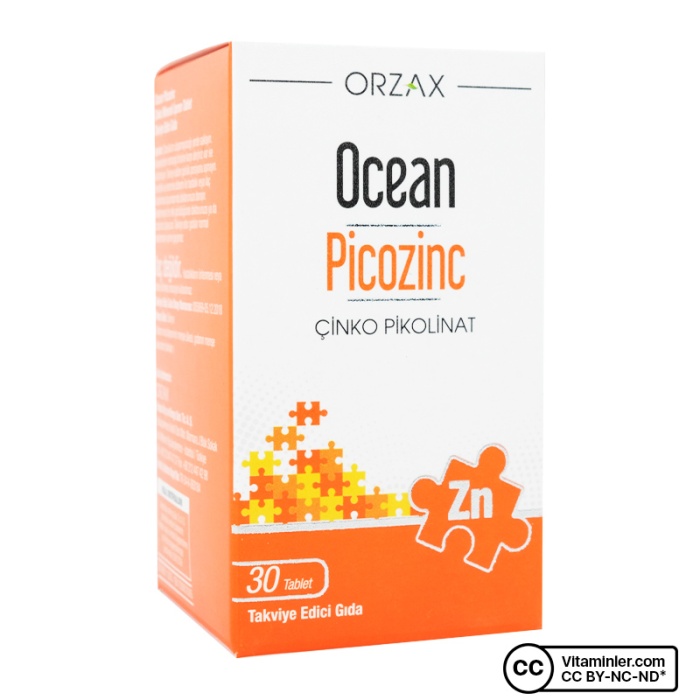 Ocean Picozinc Çinko Pikolinat 30 Tablet