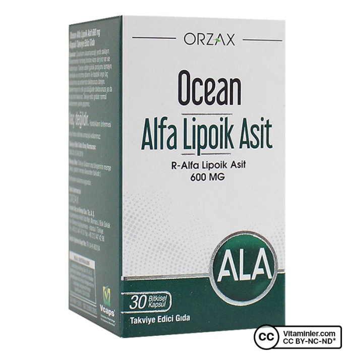 Ocean Alfa Lipoik Asit 600 Mg 30 Kapsül