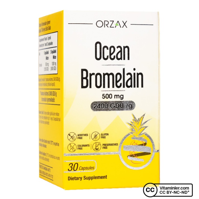 Ocean Bromelain 30 Kapsül