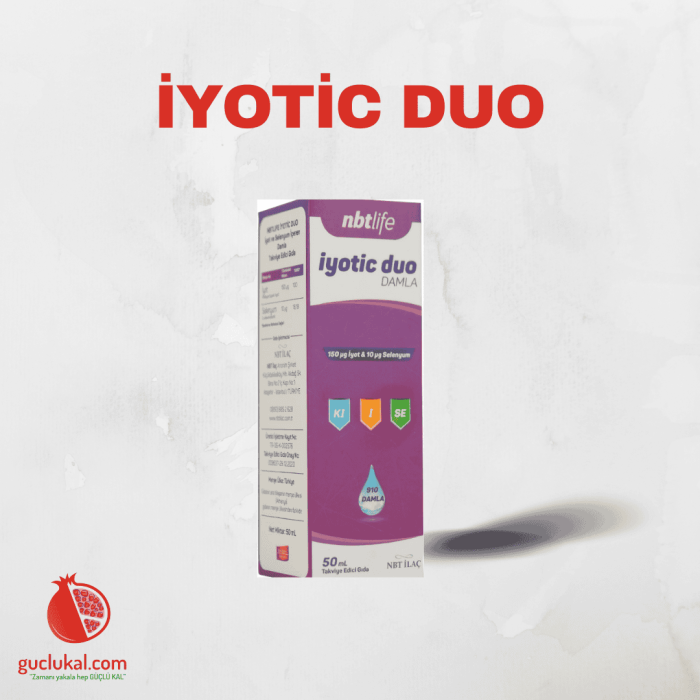 Nbt Life İyotic Duo Damla 50 mL