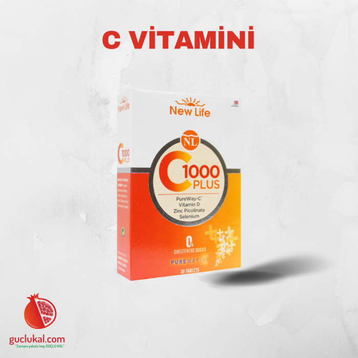 New Life C-1000 Plus C Vitamini 30 Tablet