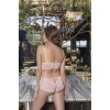 Bralet, Boxer Ve Etek Takım Pembe (brf3407)