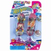 Nessiworld HXL17 Hot Wheels Skate Retro Temalı İkili Parmak Kaykay ve Ayakkabı Paketi