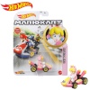 GBG25 Hot Wheels, Mario Kart Karakter Araçlar / +3 yaş / Asorti seçilemez