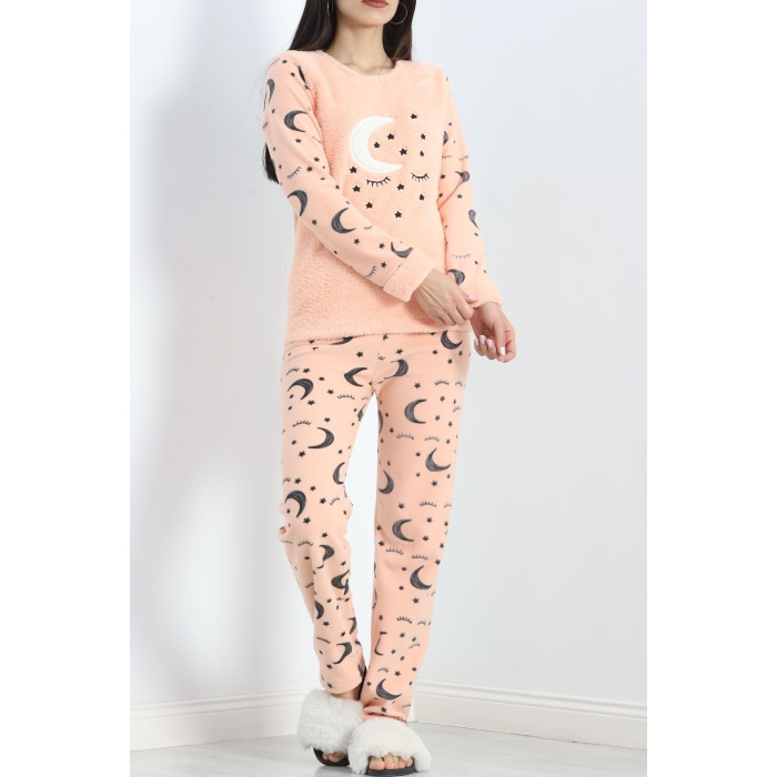 Polar Pijama Takımı Somon