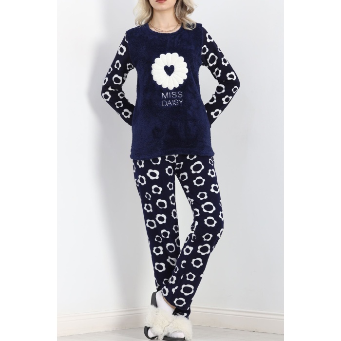 Polar Pijama Takımı Lacivert3