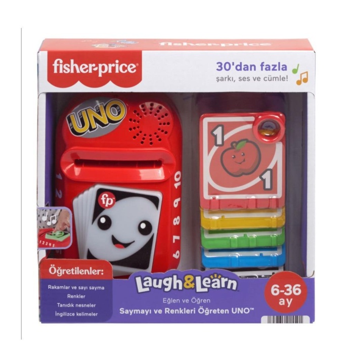 Nessiworld HWH16 Fisher-Price LnL Saymayı ve Renkleri Öğreten UNO