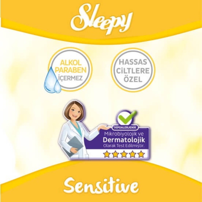 Nessiworld  Sensitive Islak Havlu Mendil 90 Adet