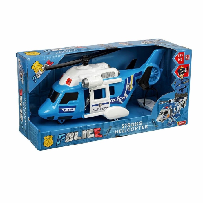 Nessiworld ERN-2001 Heroes Toys Helikopter Polis Seti - Eren Oyuncak