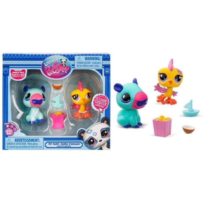 Nessiworld 0620 Littlest Pet Shop Minişler 2’li Figür Seti S2