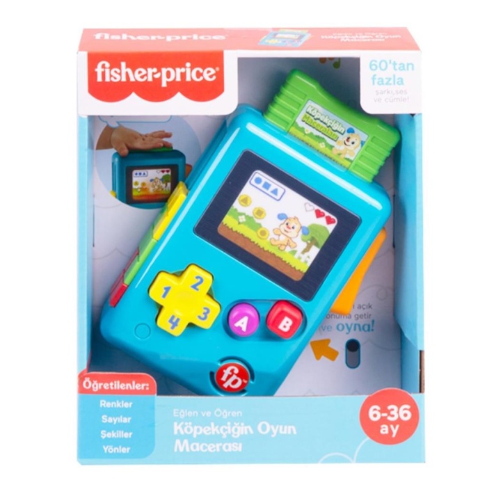 HBC91 Fisher-Price® Eğlen ve Öğren Köpekçiğin Oyun Macerası, Türkçe / +6 ay